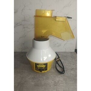 Vintage Wear-Ever Popcorn Pumper Hot Air Corn Popper 73000 Butter Dish Tested